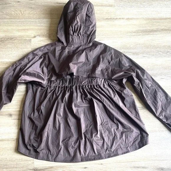 Lululemon Drizzle Down Jacket Women's Purple Brown 12 Vent Discontinued NWT